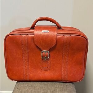 Samsonite Orange Travel Bag